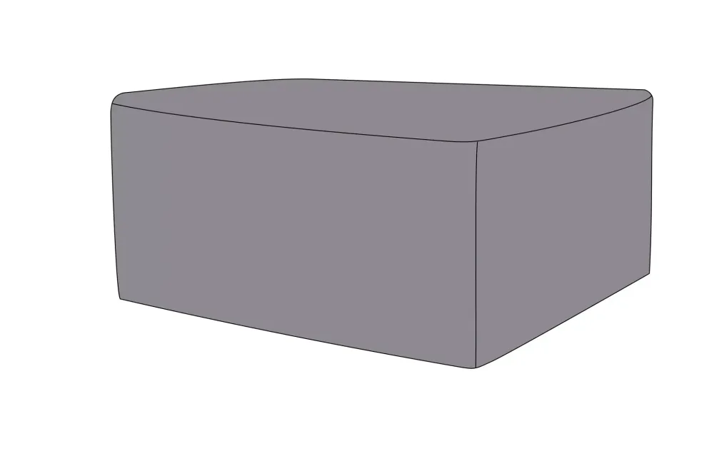 Защитный чехол на стол Латте 160×95×75 см, цвет серый