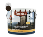 Деревозащитный декоративный состав Terratex ALTAY ULTRA Венге глянцевый 7,5кг