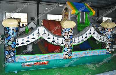 Коммерческий надувной батут "Терем" 6*6*4 м