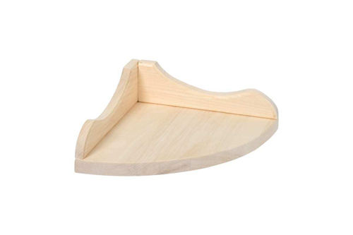 ПОЛКА БАННЫЕ ШТУЧКИ УГЛОВАЯ ОДНОЯРУСНАЯ 25Х25Х10СМ 32498