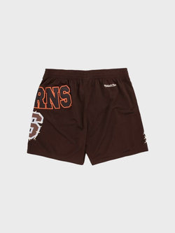 Шорты Cactus Jack Travis Scott x Mitchell & Ness Texas Longhorns Basketball Brown