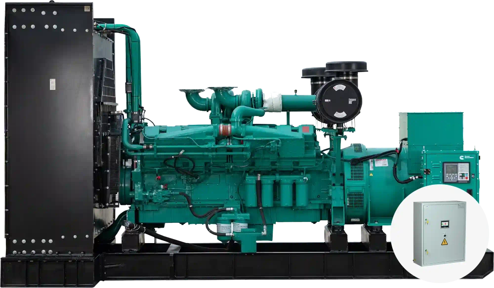 Дизельный генератор Cummins C900 D5 с АВР