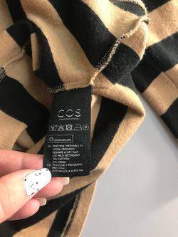 Платье Cos в полоску, маркировка М, визуально 46 размер