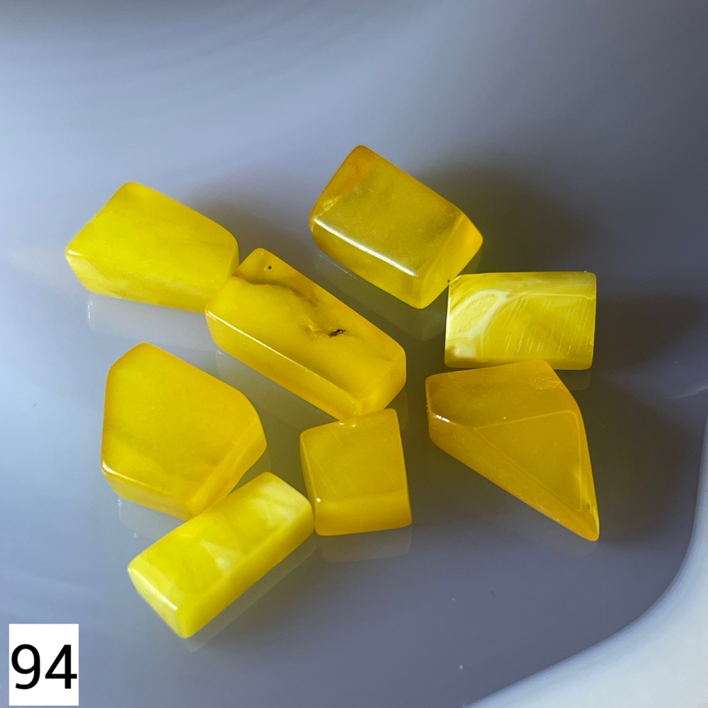 62895 Янтарь галтовка набор 5-12мм №94--40