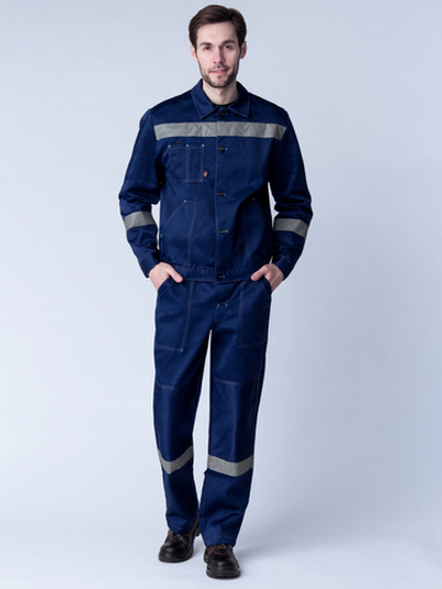 Костюм Легион-1 СОП (тк.Смесовая, 210) брюки т.синий (52-54 р.182-188)