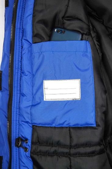 Куртка зимняя женская "Сакрин" (василек/синий)