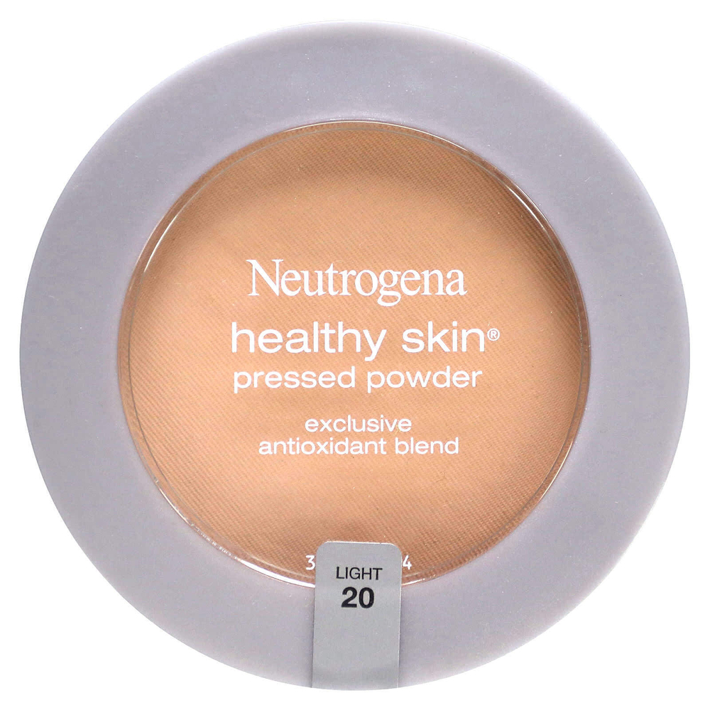 Neutrogena, Healthy Skin, прессованная пудра, светлый 20, 9,6 г (0,34 унции)