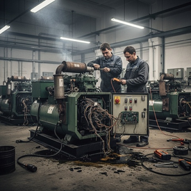 Неисправности дизельных генераторов и способы их устранения