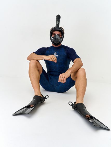 Ласты регулируемые Sargan Релакс черные