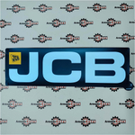 Наклейка большая горизонтальная "JCB" | 332/G3450 | JCB