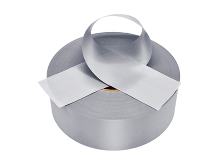 Лента плиссированная для наградных розеток. 101 серая