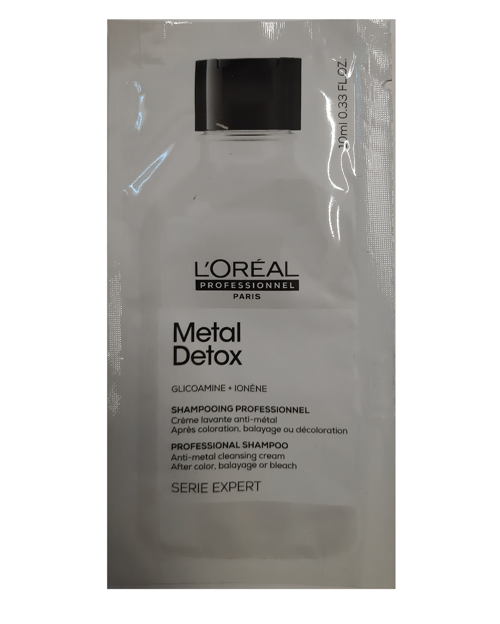 Пробник - Очищающий крем-шампунь L`oreal Serie Expert Metal Detox Shampoo 10 мл