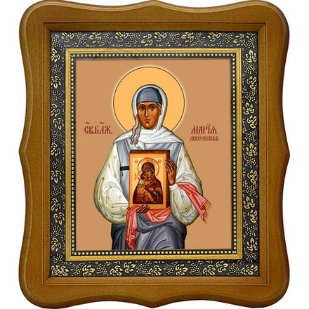 Мария Дивеевская Святая блаженная. Икона на холсте.