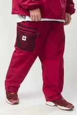 Штаны Codered Square Pants Wide бордовые