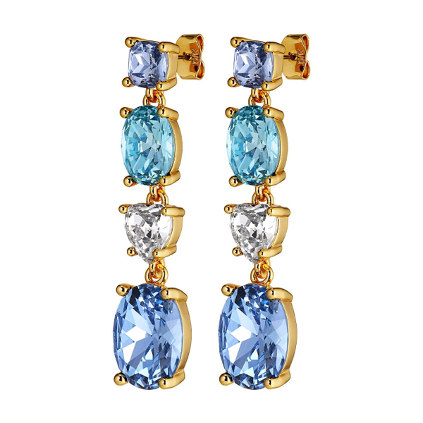 Серьги Dyrberg Kern CARMEN SG L. BLUE/AQUA 440019