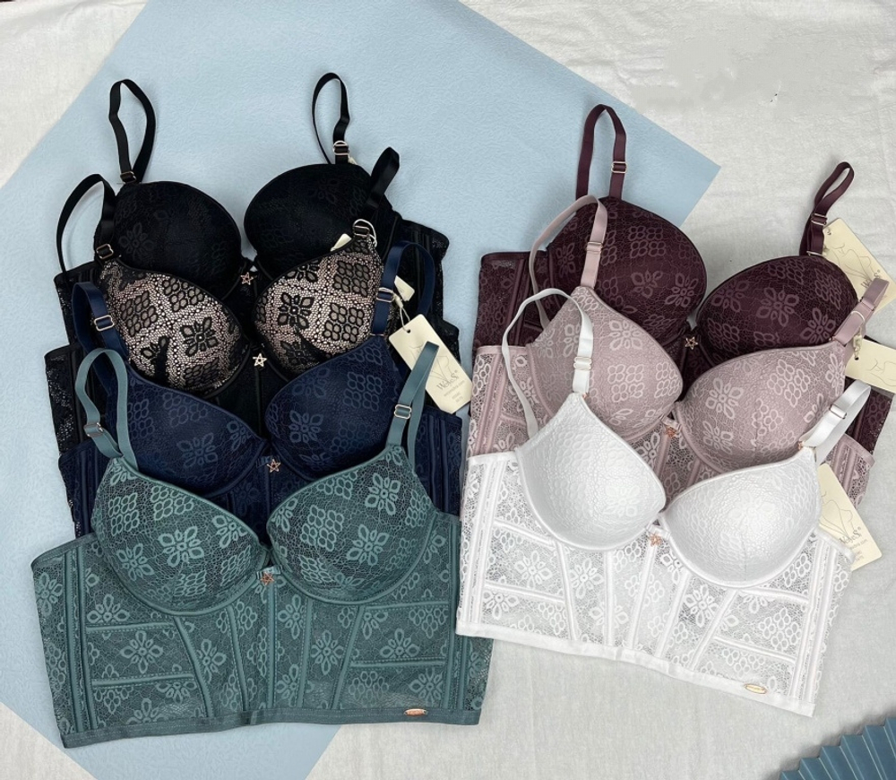 [m]Бюстгальтер на косточке/с поролоном 6033