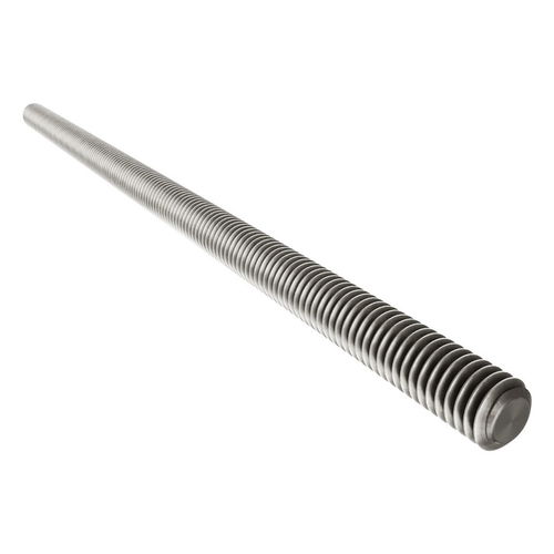 2808 Series Stainless Steel Threaded Rod (M4 x 0.7mm, 100mm Length) - 2 Pack