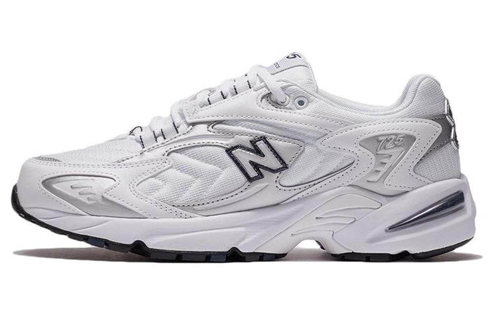 New Balance 725 Metallic Silver White