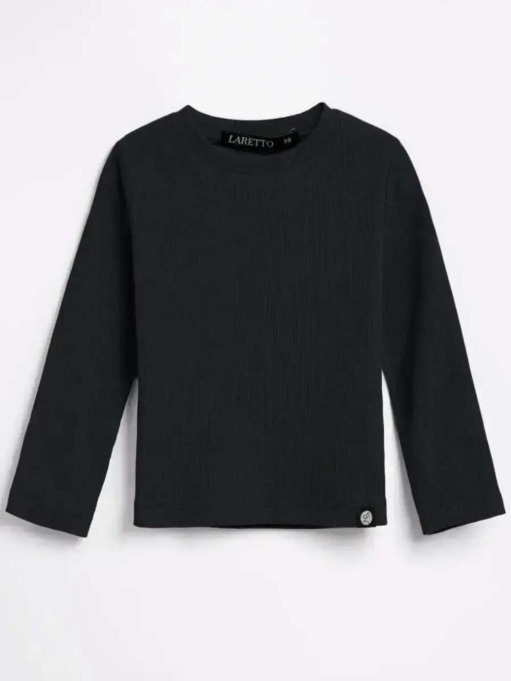 Черный лонгслив кофта детская школьный