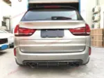 Карбоновая губа и диффузор для BMW X5M F85 / X6M F86 2014+ БМВ обвес