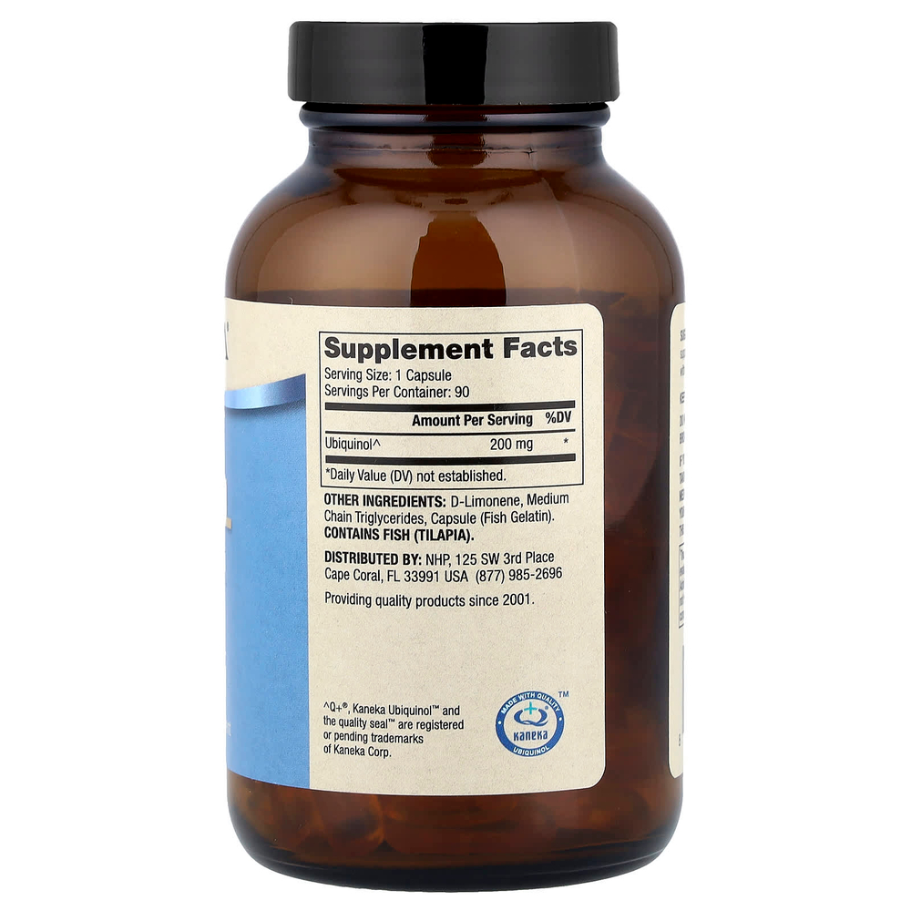 Dr. Mercola, убихинол, 200 мг, 90 капсул