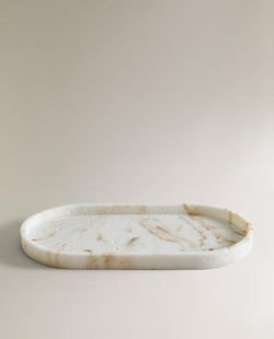 Zara Home поднос, мрамор, бежевый · 4534/102