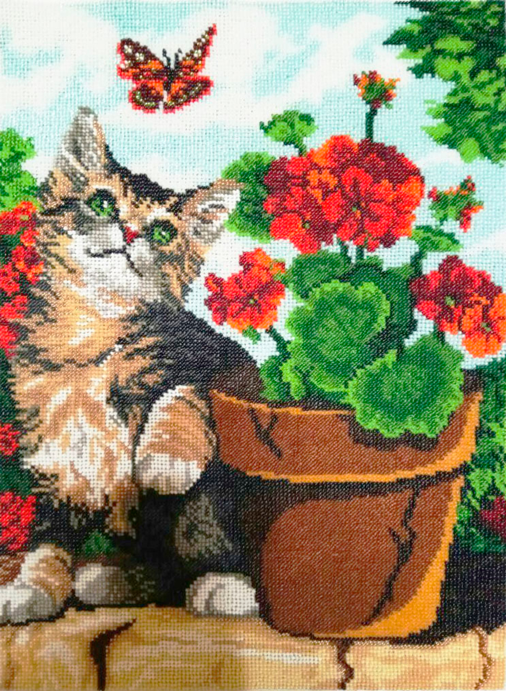 Г-5152 Котик и герань