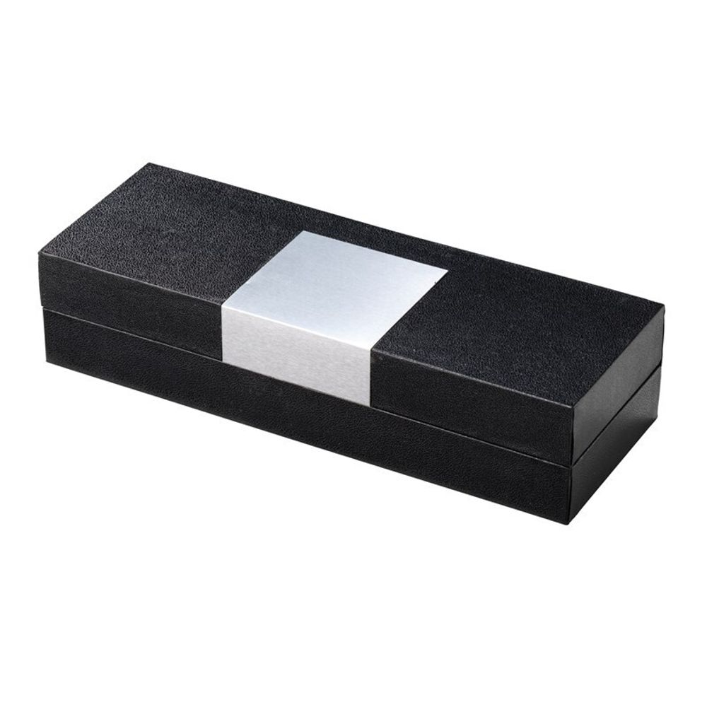 Письменный набор INTERCONTINENTAL, серебряный, чёрный