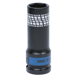 KING TONY (441521M) Головка торцевая ударная глубокая тонкостенная 1/2", 21 мм