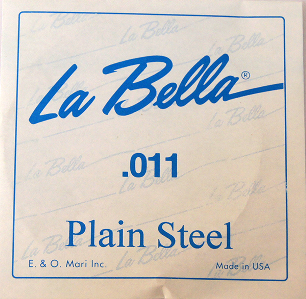 La Bella PS011 Отдельная стальная струна без оплетки, 011.