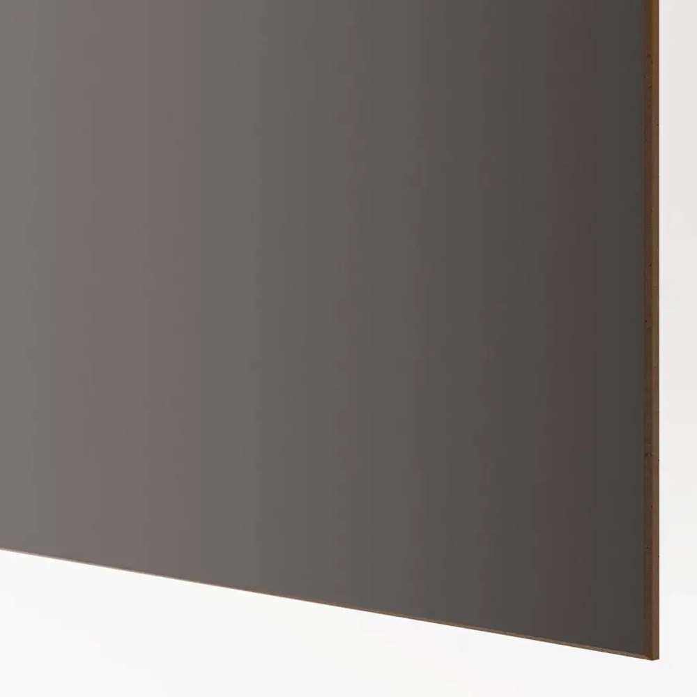 Шкаф-купе - PAX IKEA/ПАКС ИКЕА , 200x66x236 см, темно-серый