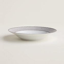 Блюдо круглое глубокое Mosaique Au 24 Platine (29.5 см)