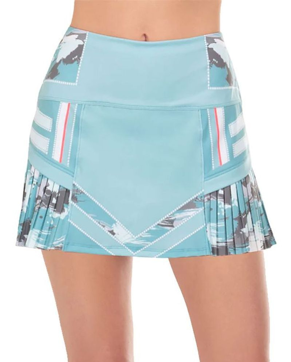 Теннисная юбка Lucky in Love Long Can't Find Me Love Skirt - eucalyptus