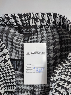 Брюки Topshop с принтом 44 размер
