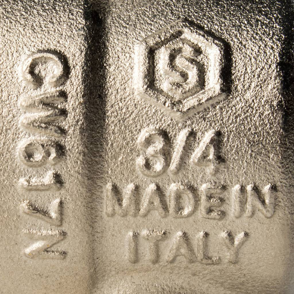 Кран шаровой угловой с американкой полнопроходной 20