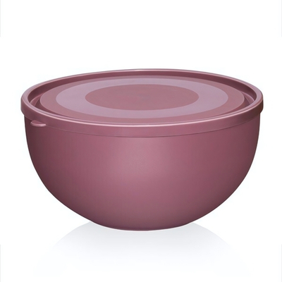 Салатница с крышкой 4 л цвет в ассортименте