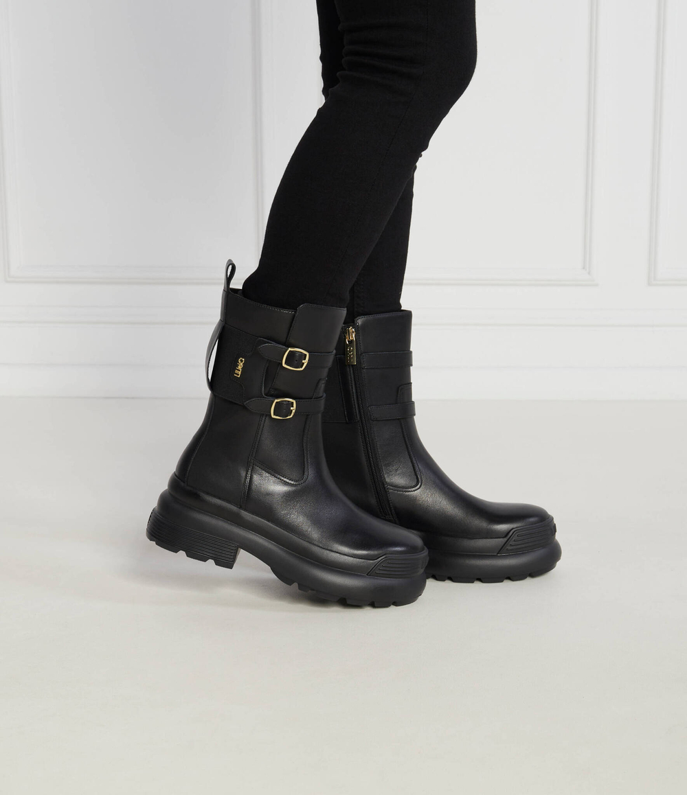 Кожаные ботильоны amy 19 Liu Jo - черный(SF3105 P0102)