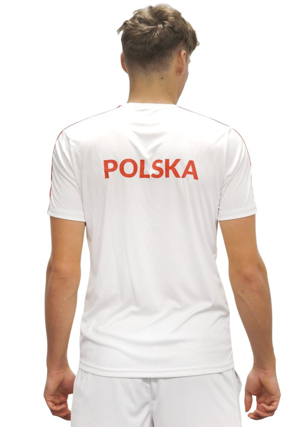 Теннисная футболка Joma Polska PZT - white/red