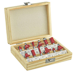 Набор фрез по дереву 12шт хвостовик 8мм (ACTW09-012B) P.I.T.