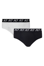 Брифы черные и белые