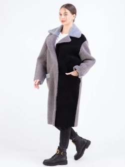 Шуба женская натуральная овчина Турция