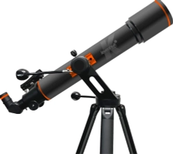 Фототелескоп Levenhuk Kelvin Nova PLUS 90/660 боковой ракурс с фокусировочным колесом