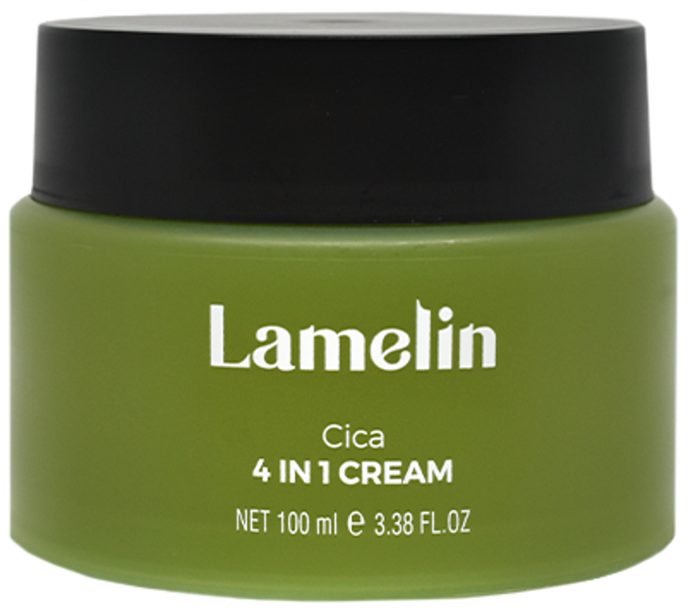 Крем для лица с центеллой азиатской 4 в 1 LAMELIN Cica 4 in 1 Cream 100 мл