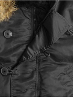 Alpha N-2B Flight Jacket (черная - black)