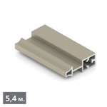 SLIMLINE Рамка средняя (5,40 м) шампань матовая (AL) (AV0590) Aristo (Акция)