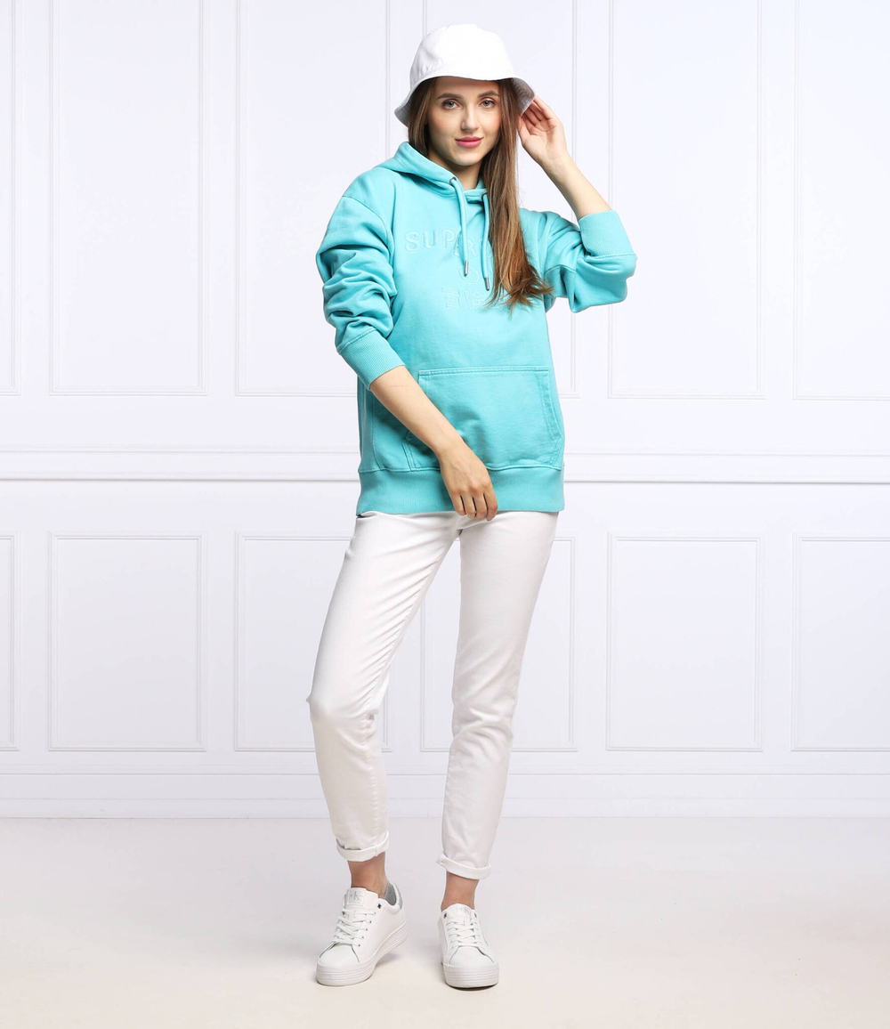 Худи Superdry - бирюзовый(W2011402A)