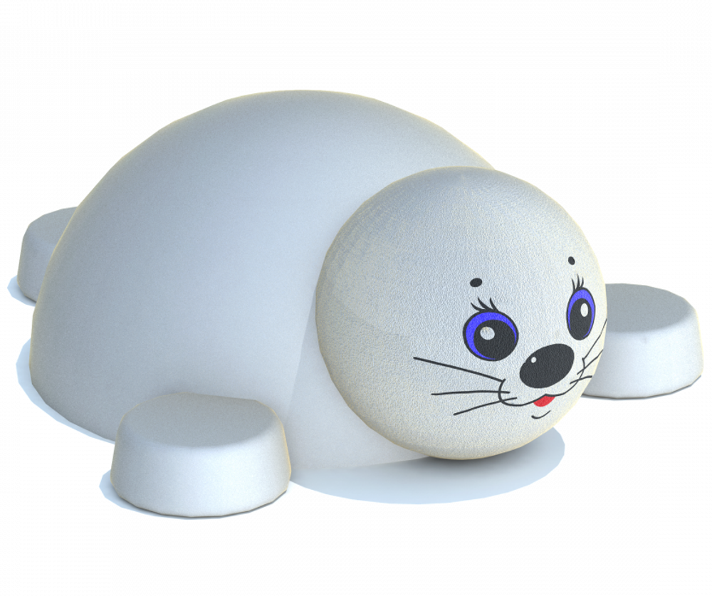 Резиновая фигура 3D Тюлень для детских площадок