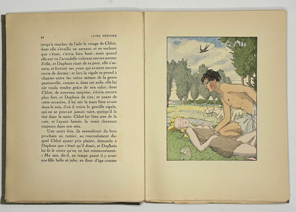 Лонг. Дафнис и Хлоя / Акварели Константина Сомова.Longus. Dap..1931 г.,650 эк.