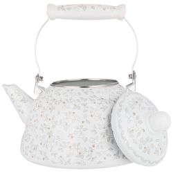 ЧАЙНИК AGNESS ЭМАЛИРОВАННЫЙ, СЕРИЯ "ВИВЬЕН" 3 Л