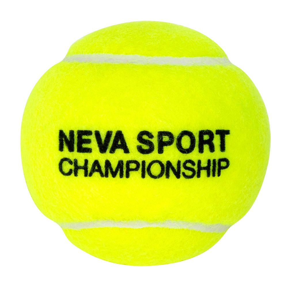 Мяч для большого тенниса NS Championship 3B 124001 упаковка 3 мяча, желтый